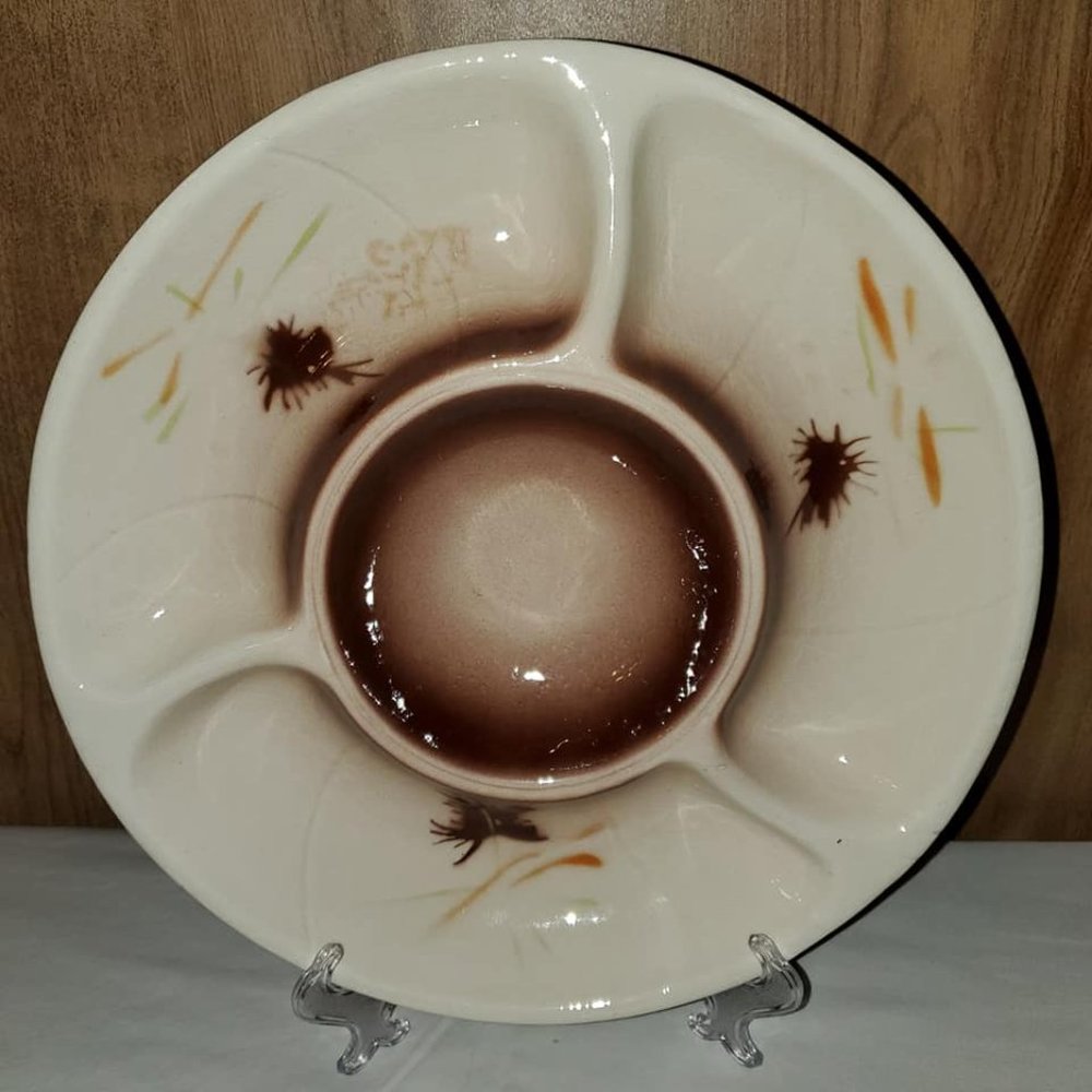 Lane & Co vintage chip and dip tray